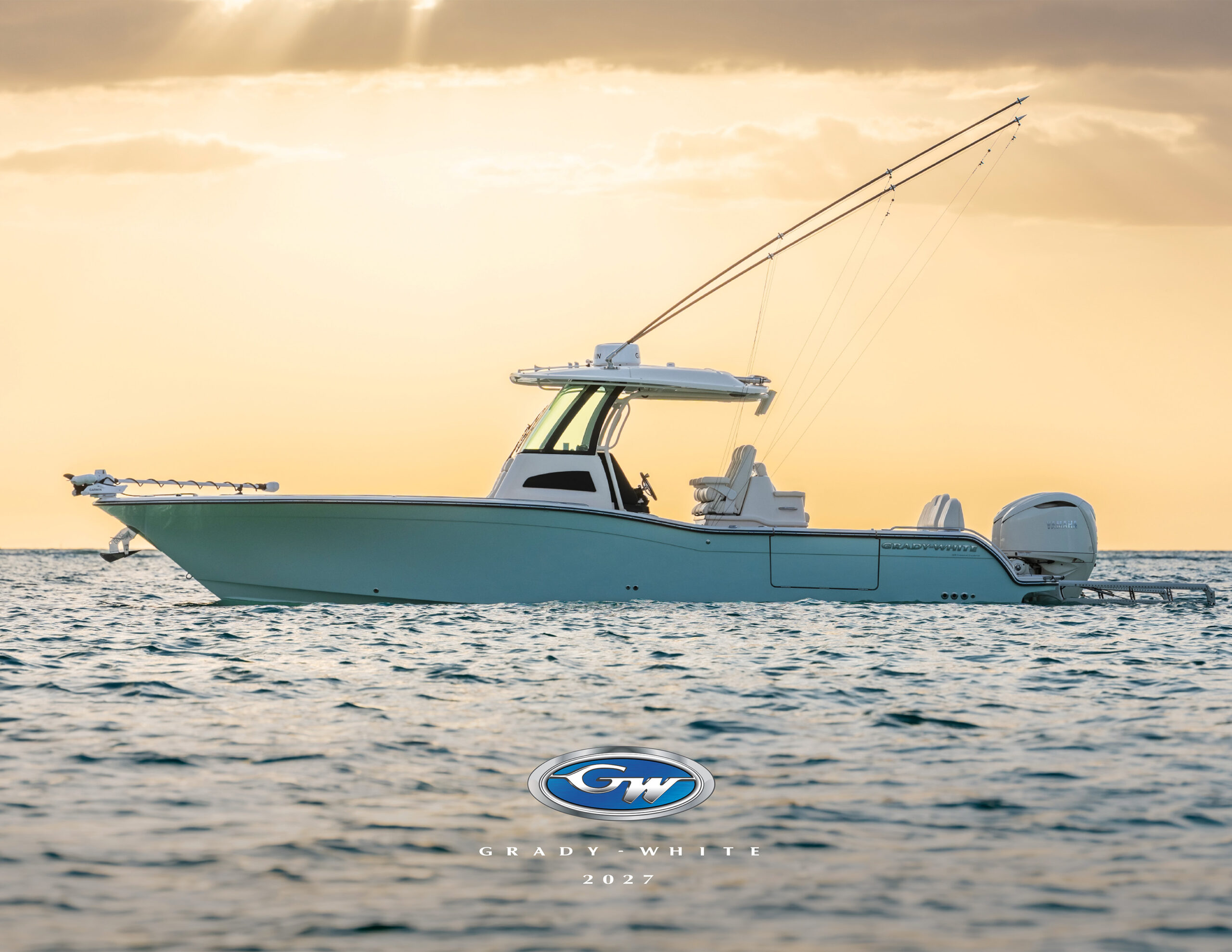 Front cover of the MY2027 Grady-White Boats brochure